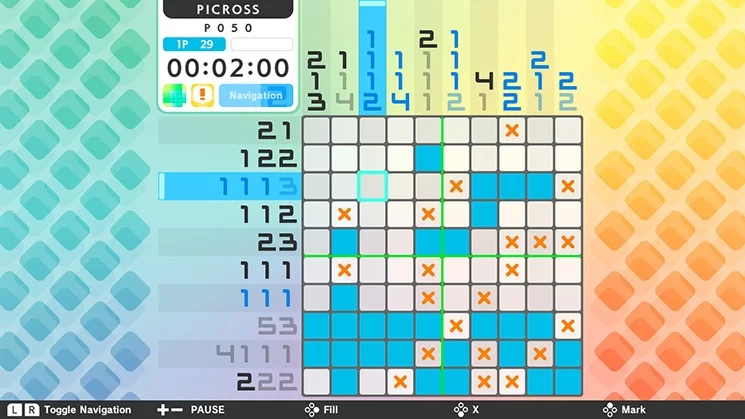 Изображение игры: PICROSS S