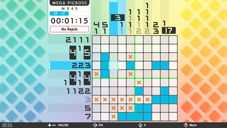 Изображение игры: PICROSS S