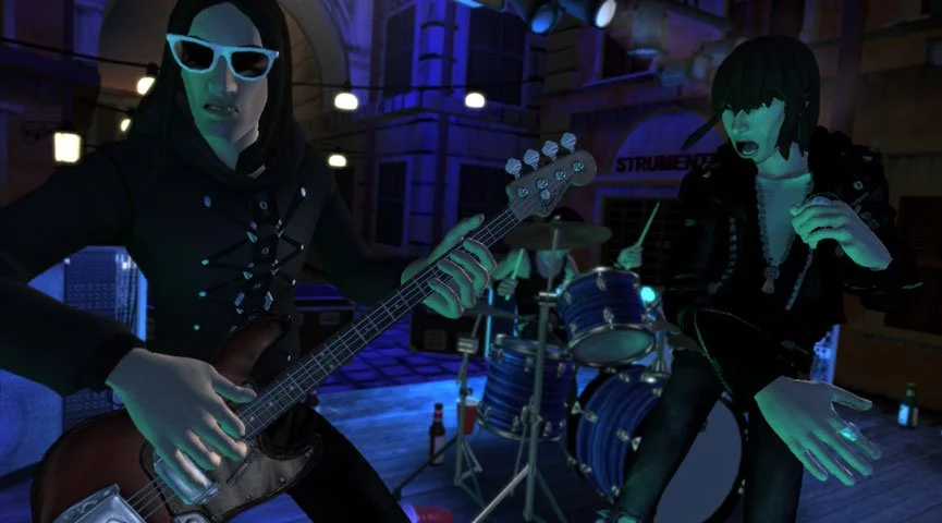 Изображение игры: Rock Band