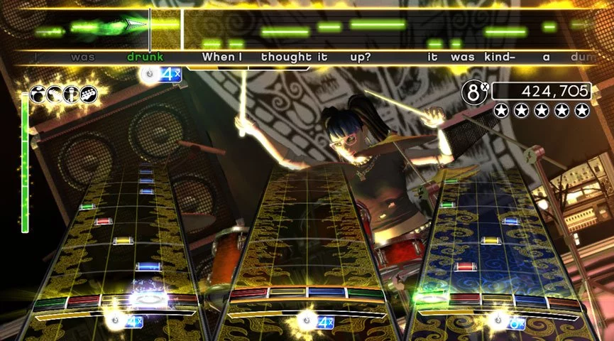 Изображение игры: Rock Band