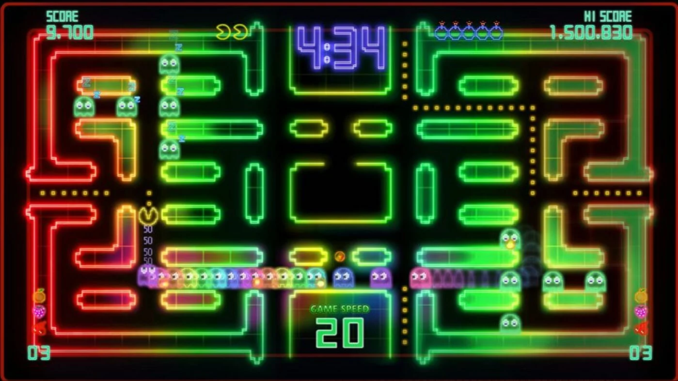 Изображение игры: Pac-Man C.E.