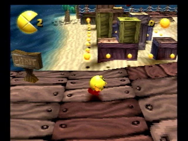 Изображение игры: Pac-Man World