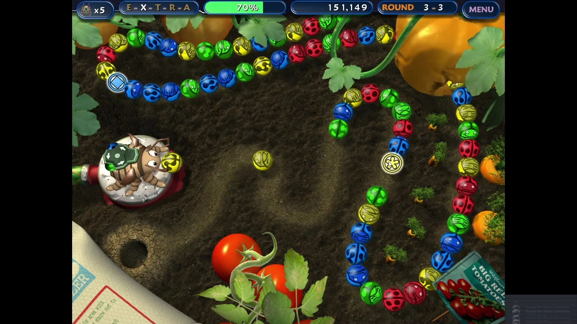 Изображение игры: Tumblebugs