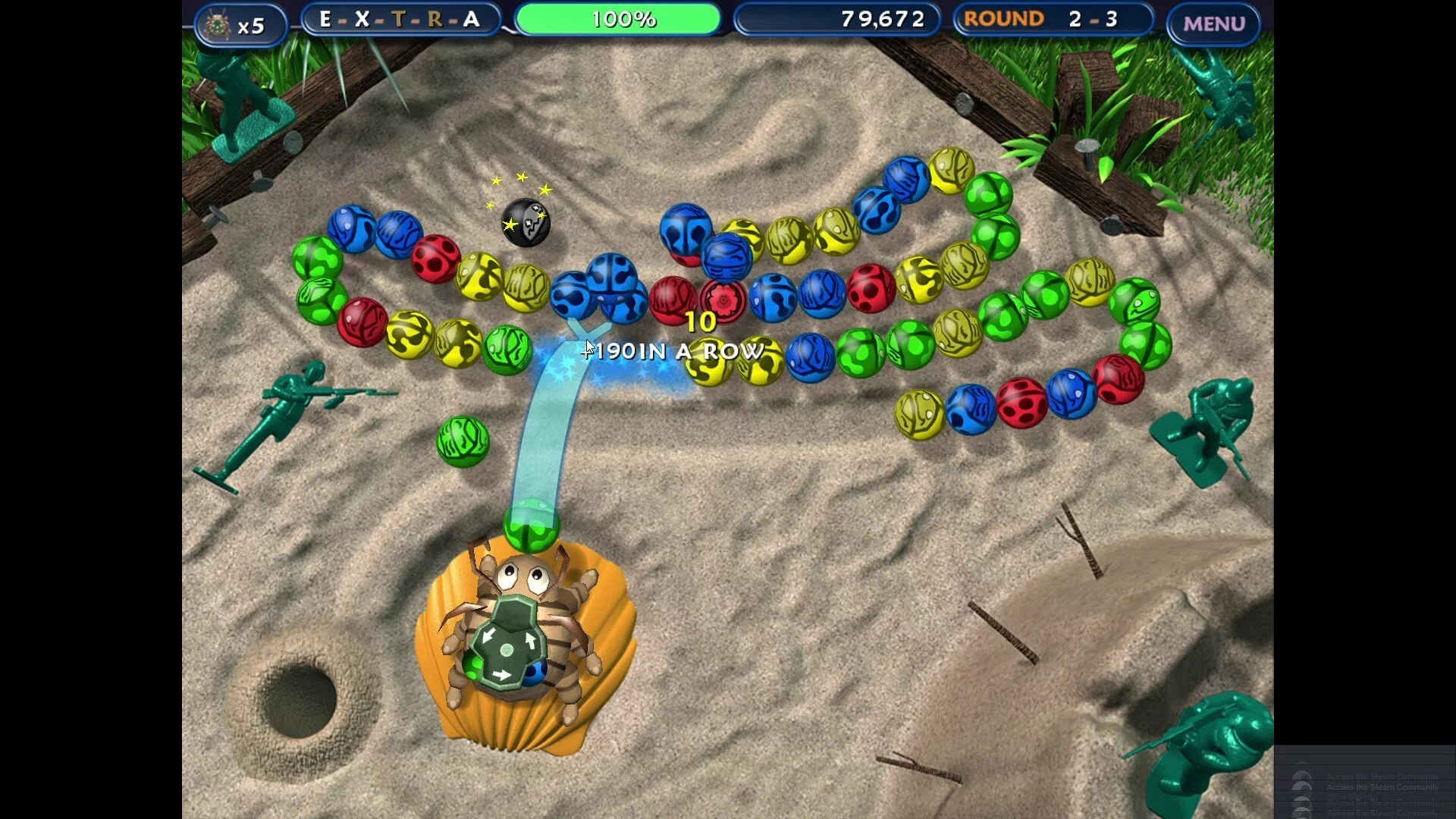Изображение игры: Tumblebugs