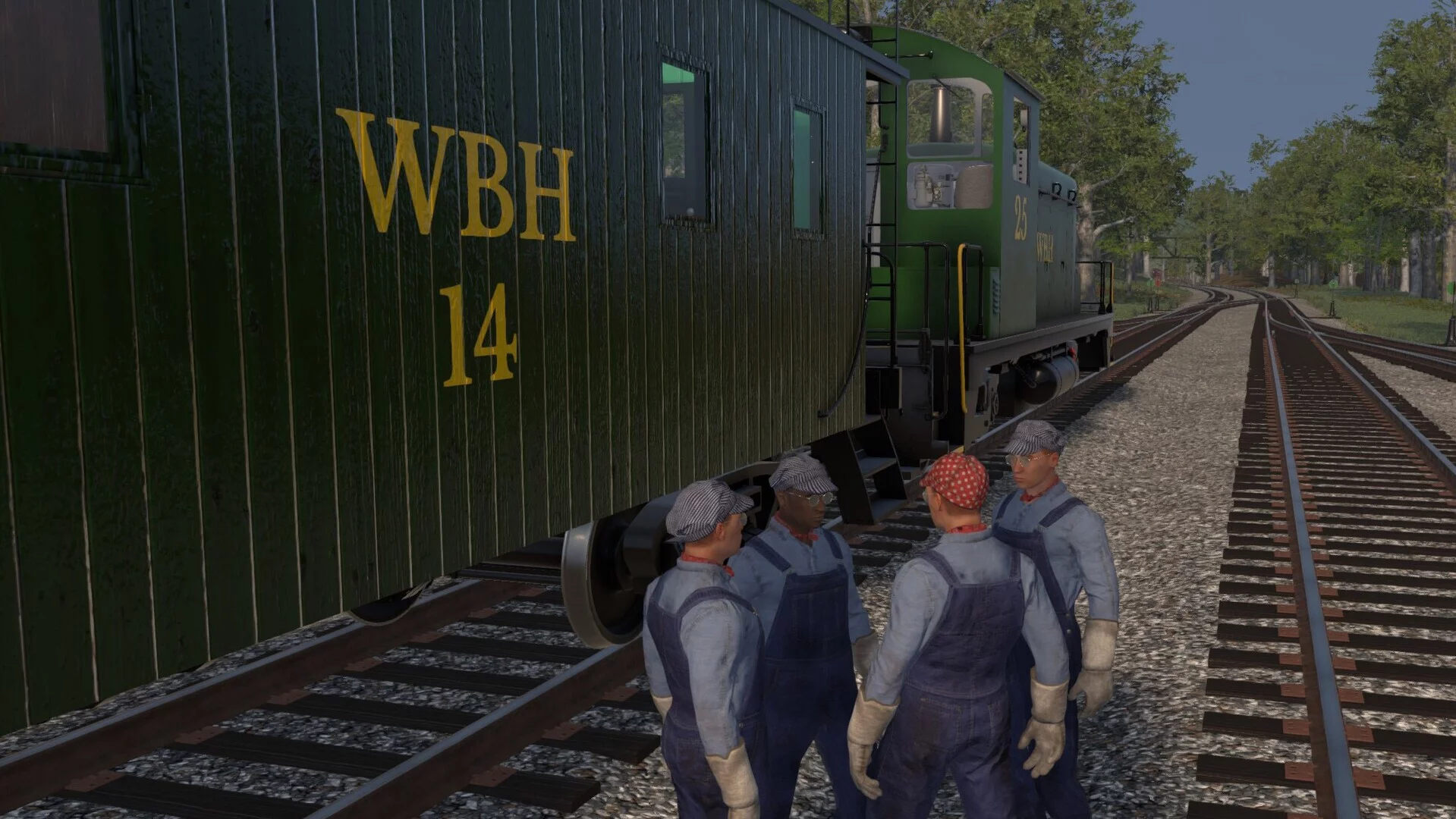 Изображение игры: Railroader