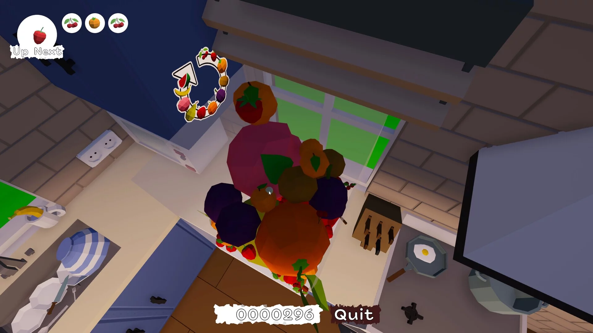 Изображение игры: 3D Watermelon Game