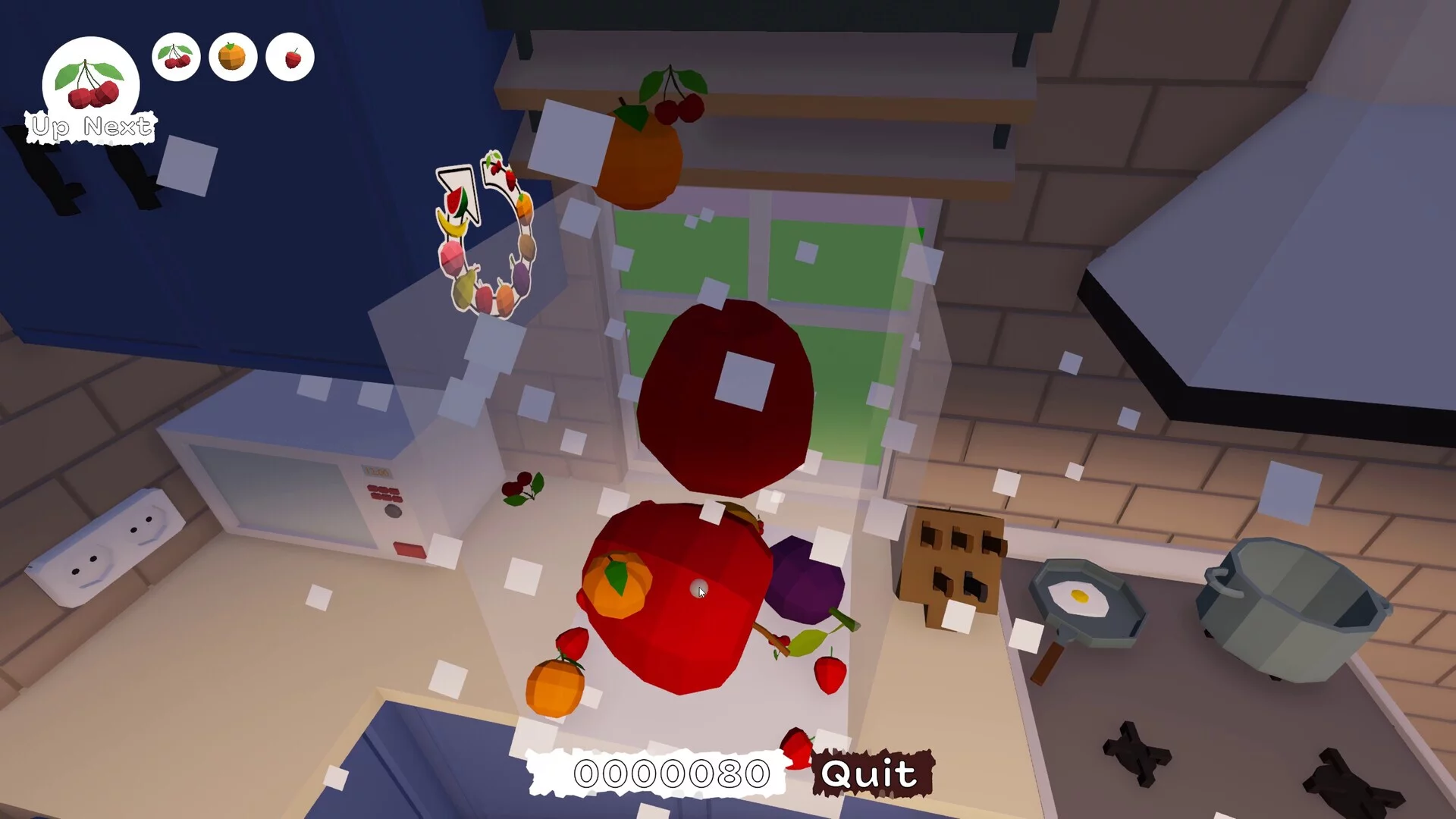 Изображение игры: 3D Watermelon Game