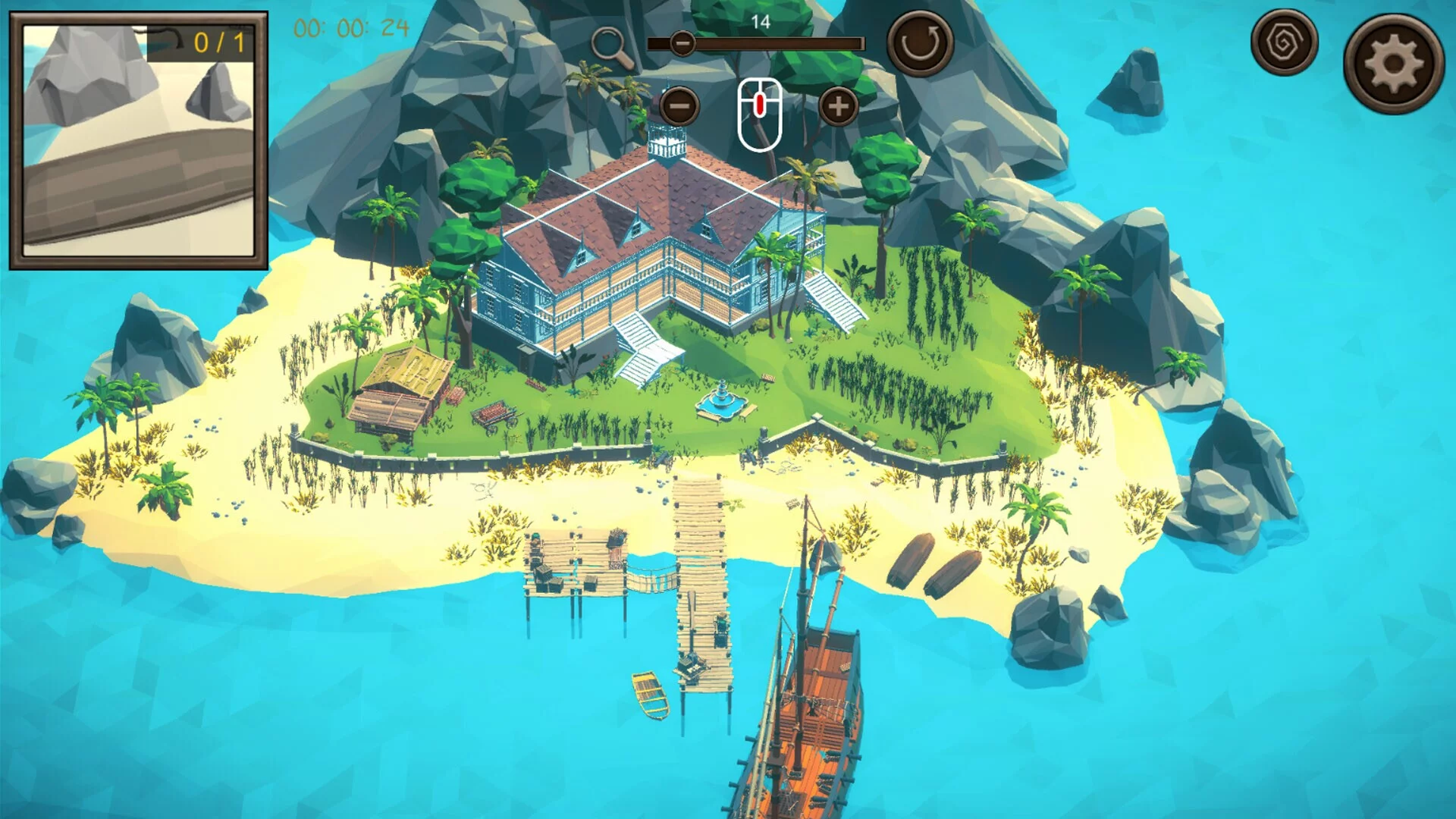 Изображение игры: Hidden World 10 Top-Down 3D