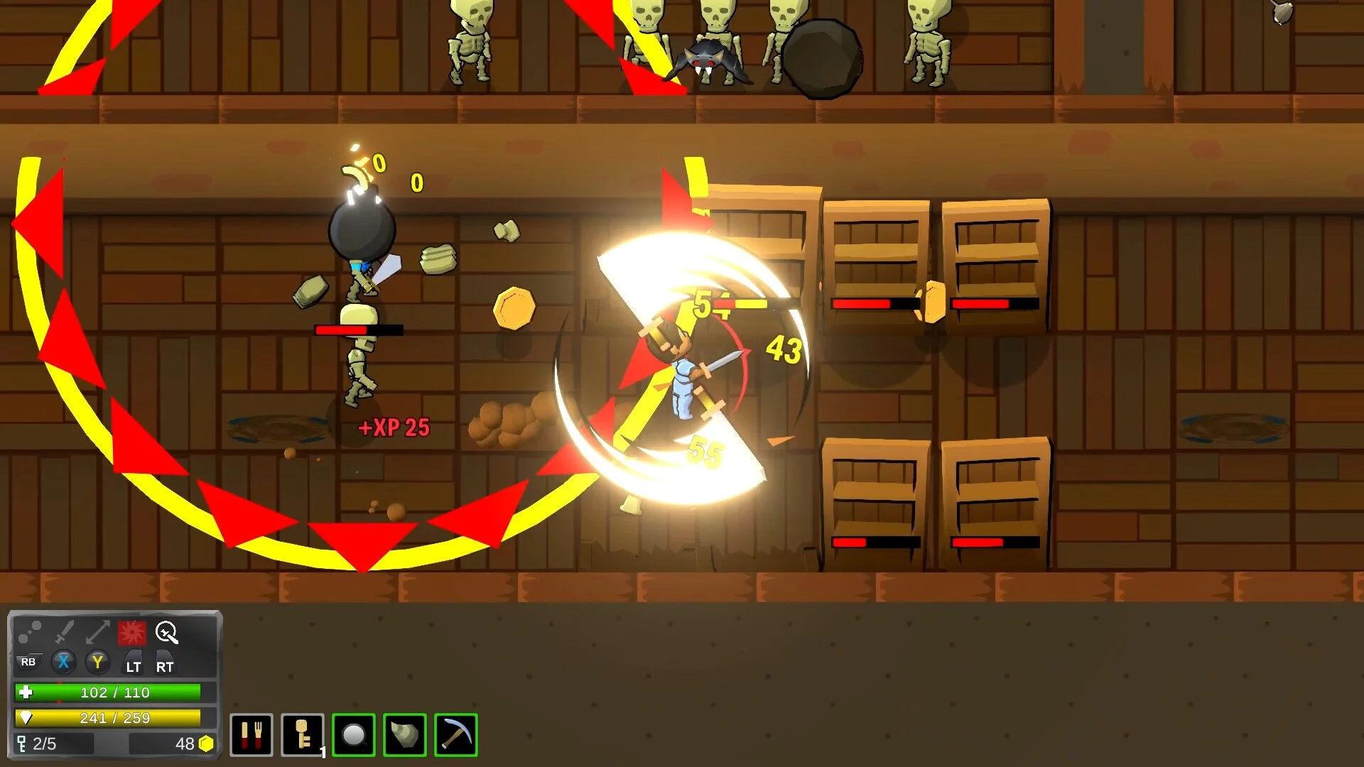 Изображение игры: Monster Crawl: Warrior