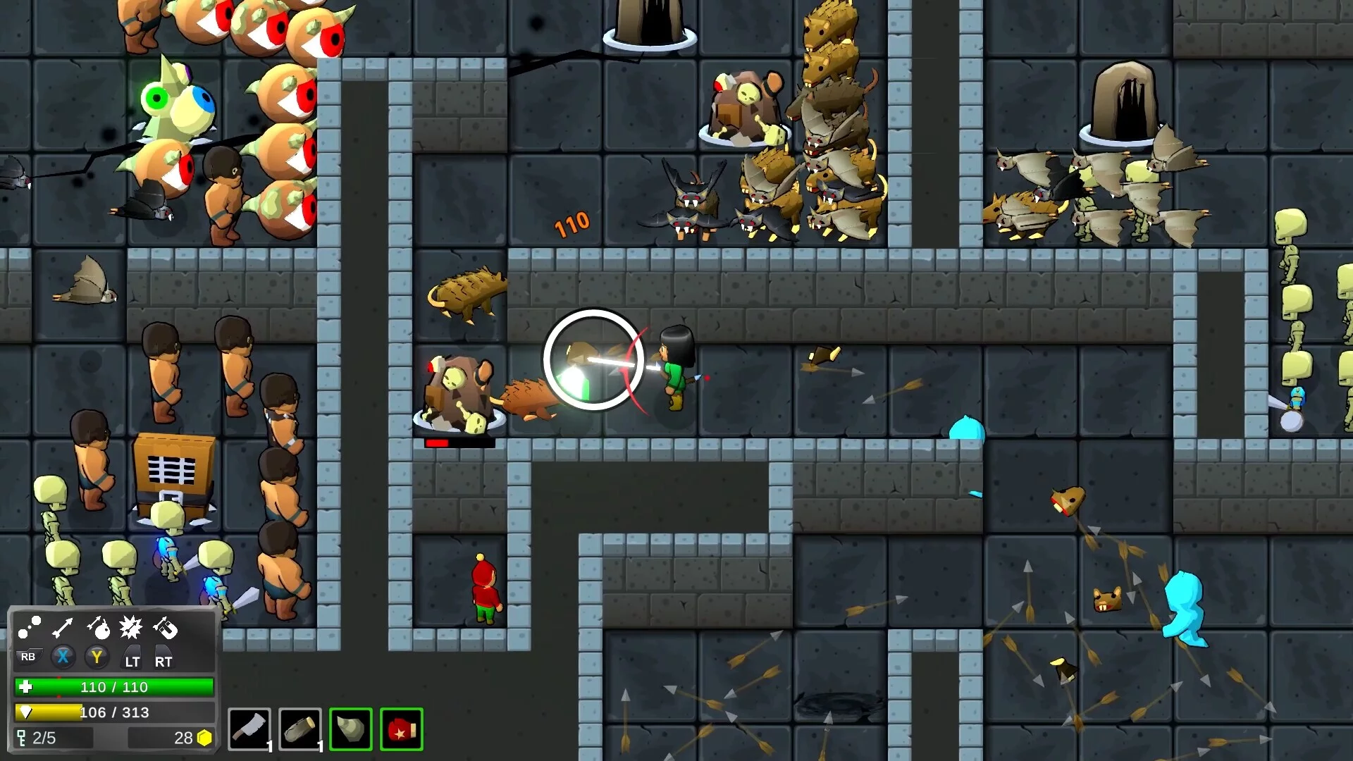 Изображение игры: Monster Crawl: Warrior