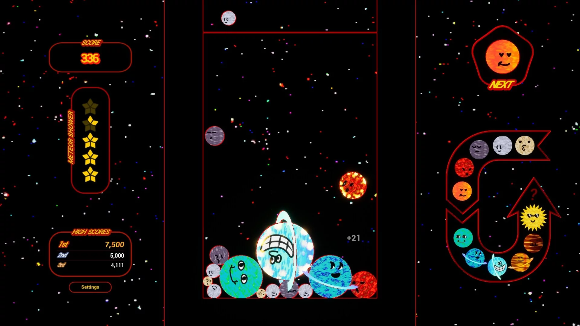 Изображение игры: Planet Suika