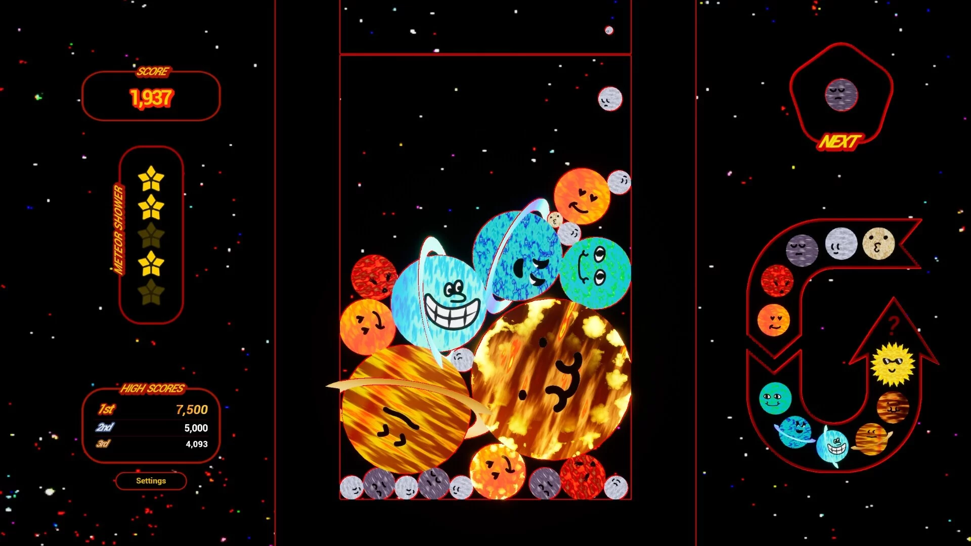 Изображение игры: Planet Suika