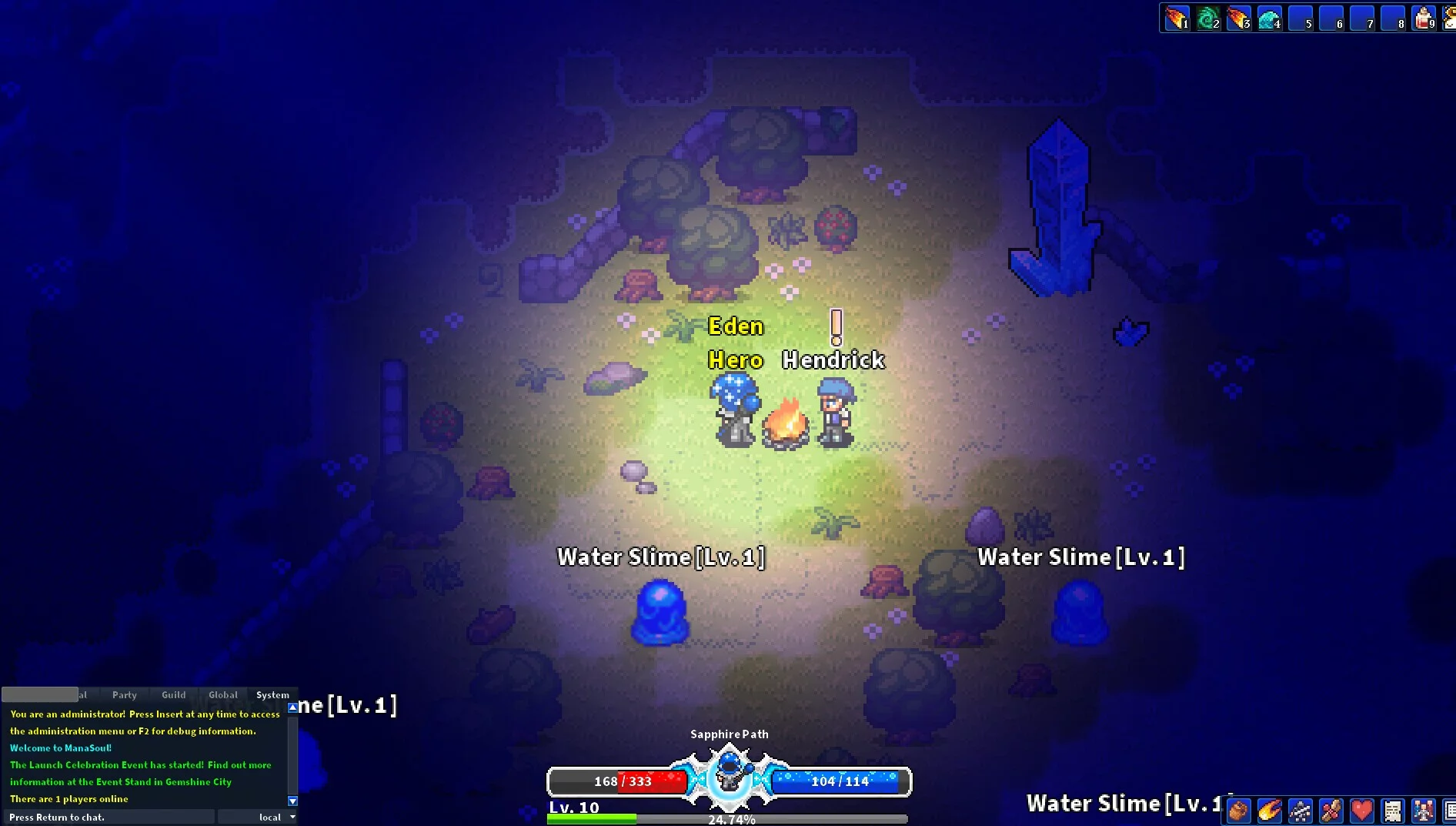 Изображение игры: ManaSoul