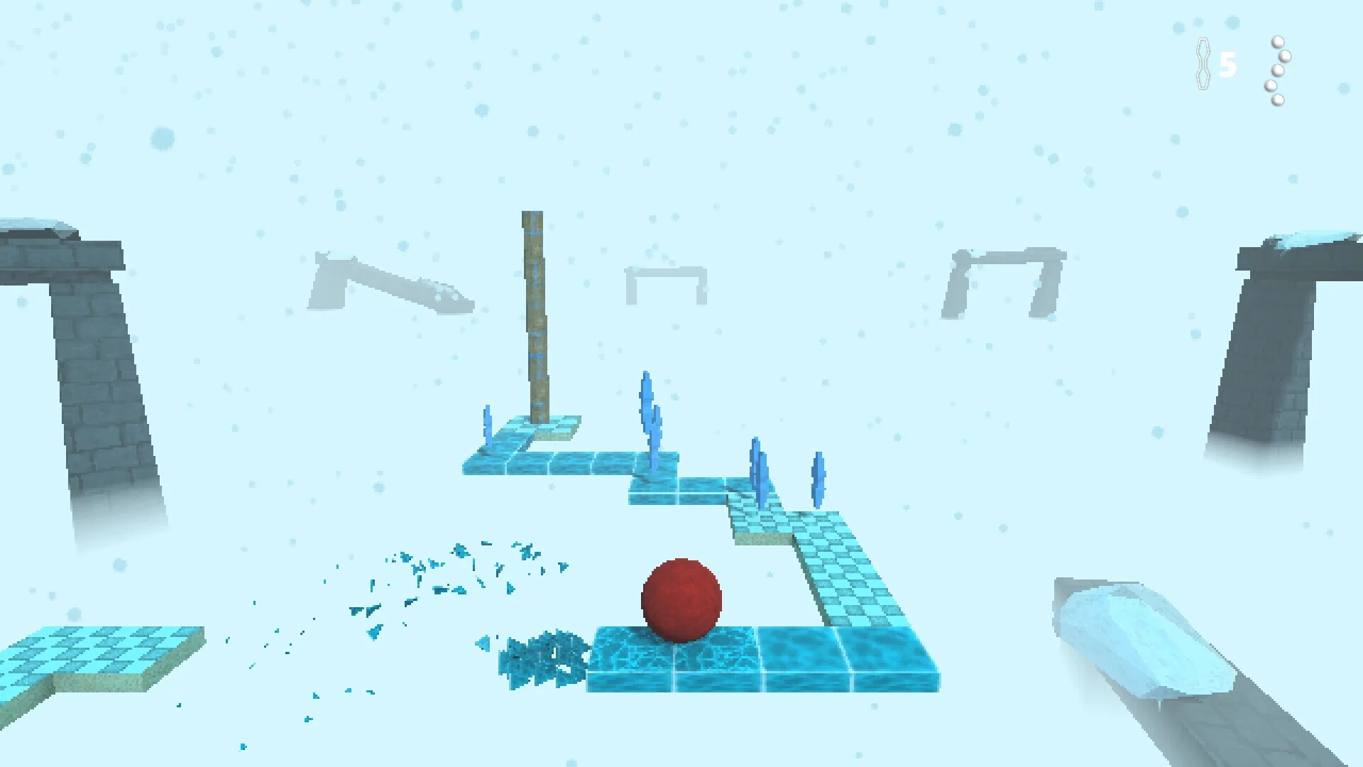 Изображение игры: The Perplexing Orb: Bounce N' Roll