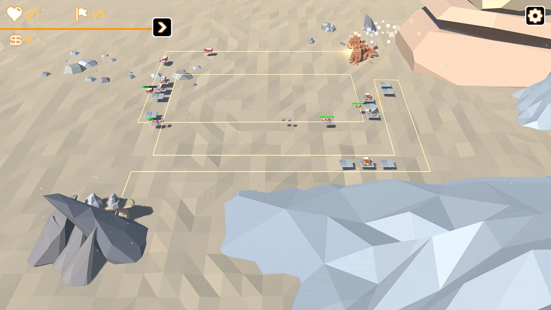 Изображение игры: Zero Conflict TD