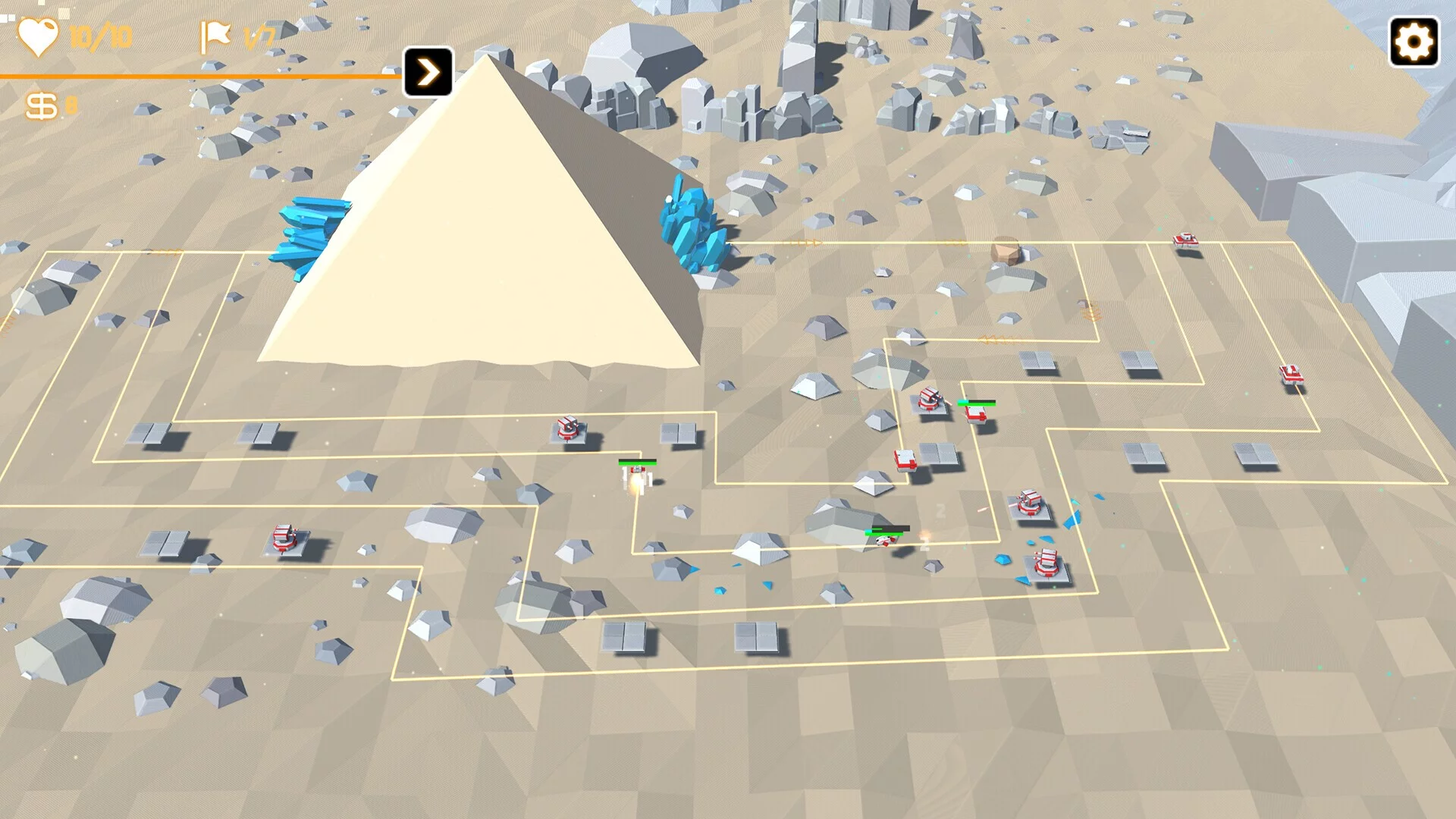 Изображение игры: Zero Conflict TD