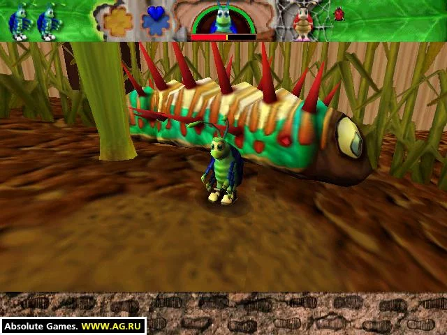 Изображение игры: Bugdom