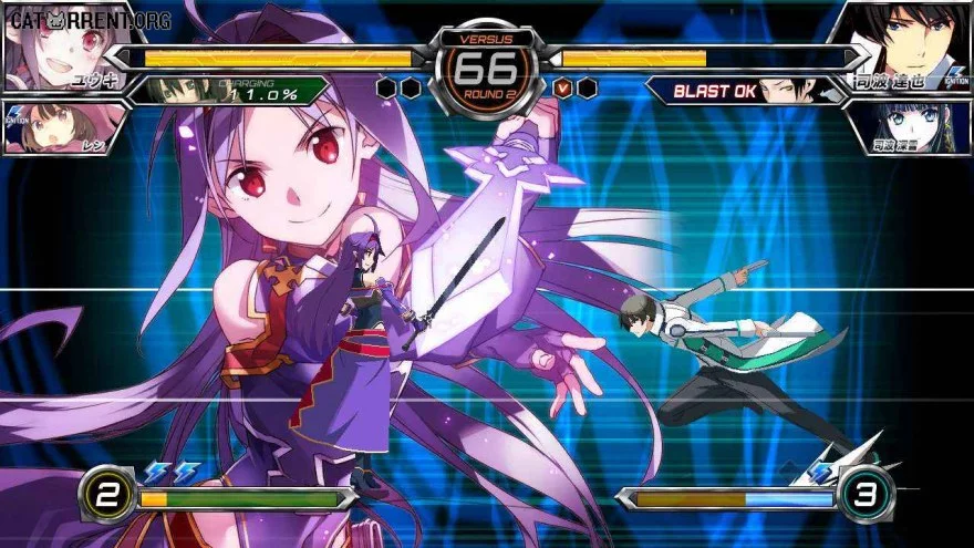 Изображение игры: Dengeki Bunko: Fighting Climax Ignition