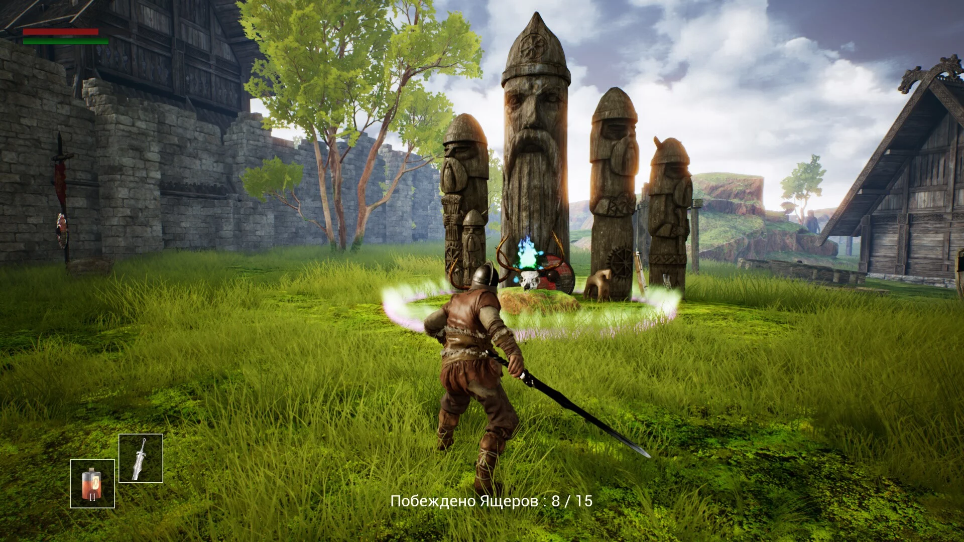 Изображение игры: ANCIENT RUS VS LIZARDS