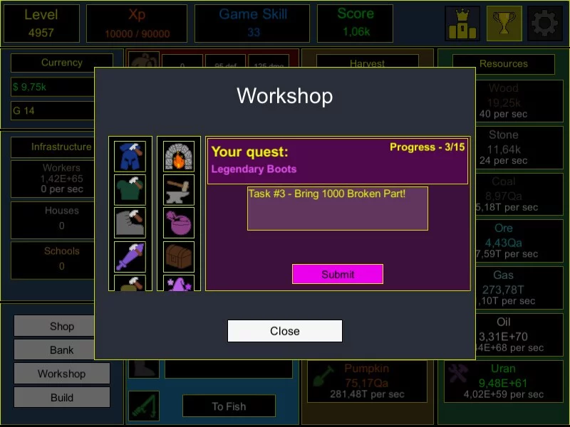 Изображение игры: Idle Progress
