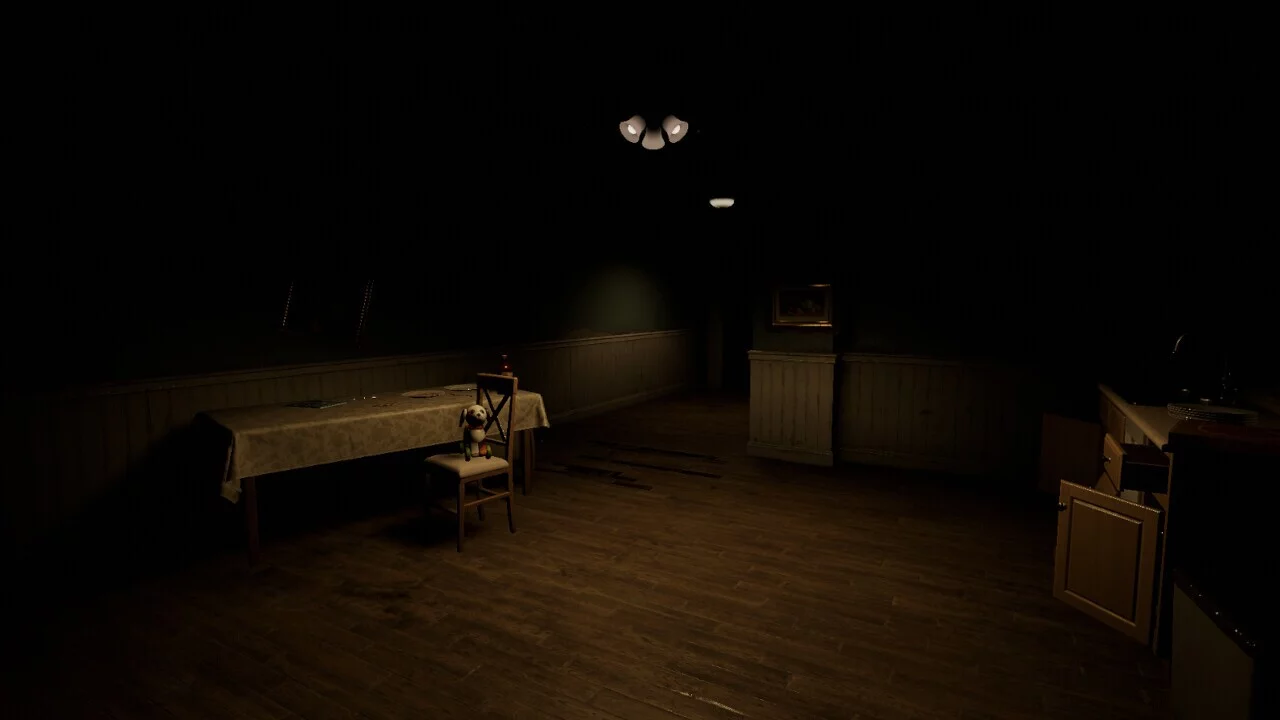 Изображение игры: KAGIDOKO: A Deep Learning Horror Game