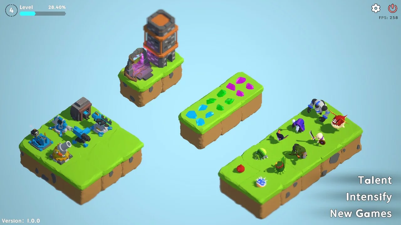 Изображение игры: Cloud Castle