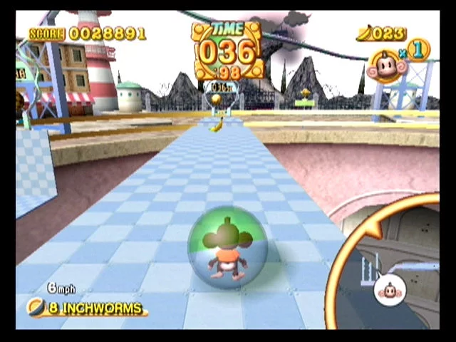 Изображение игры: Super Monkey Ball 2
