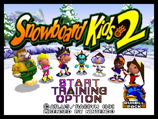 Изображение игры: Snowboard Kids 2