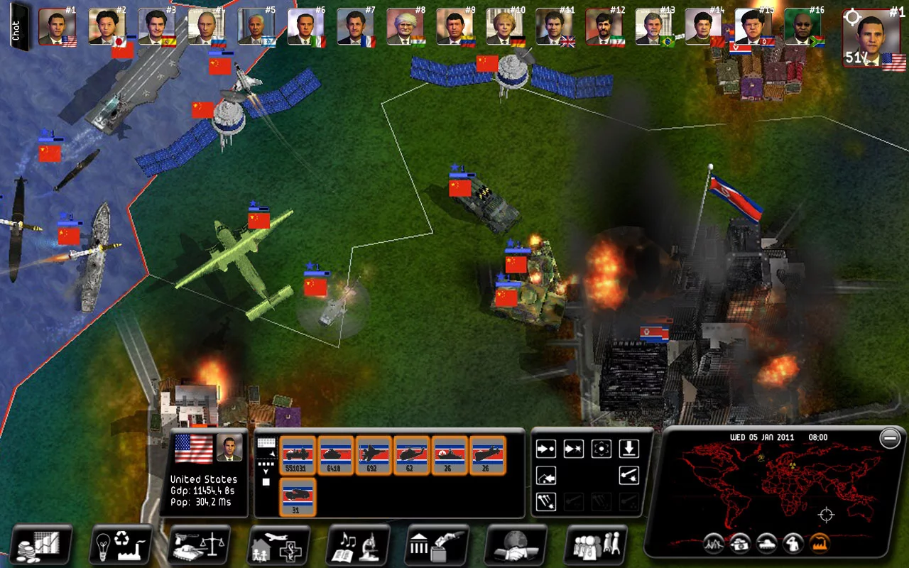 Изображение игры: Rulers of Nations: Geo-Political Simulator 2