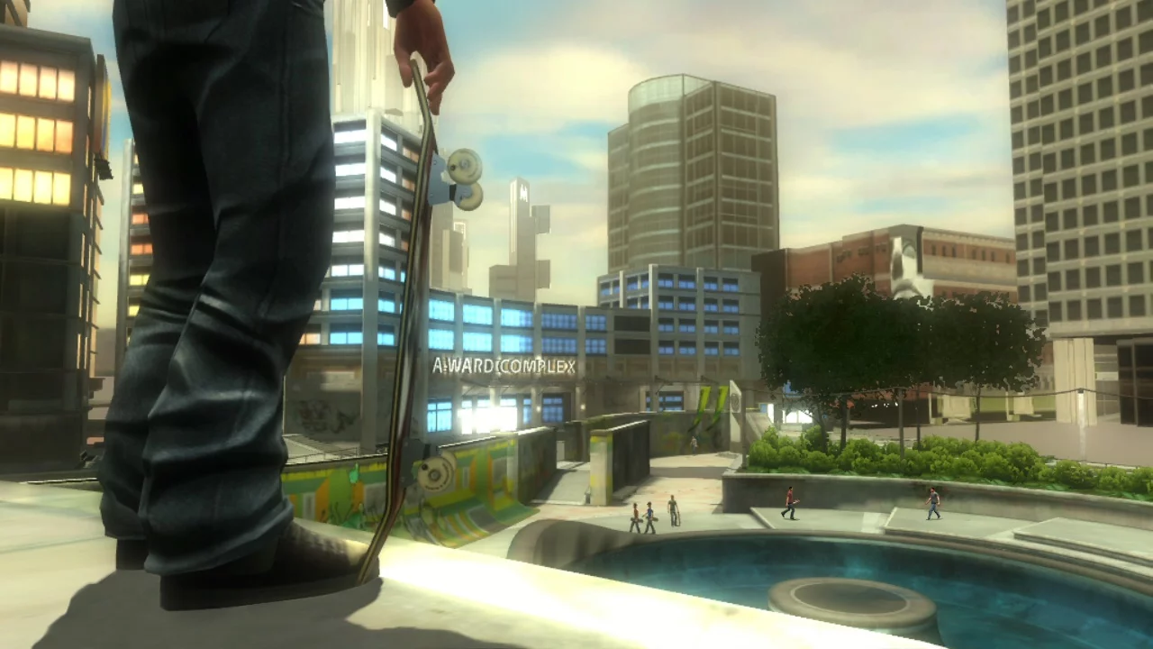 Изображение игры: Shaun White Skateboarding