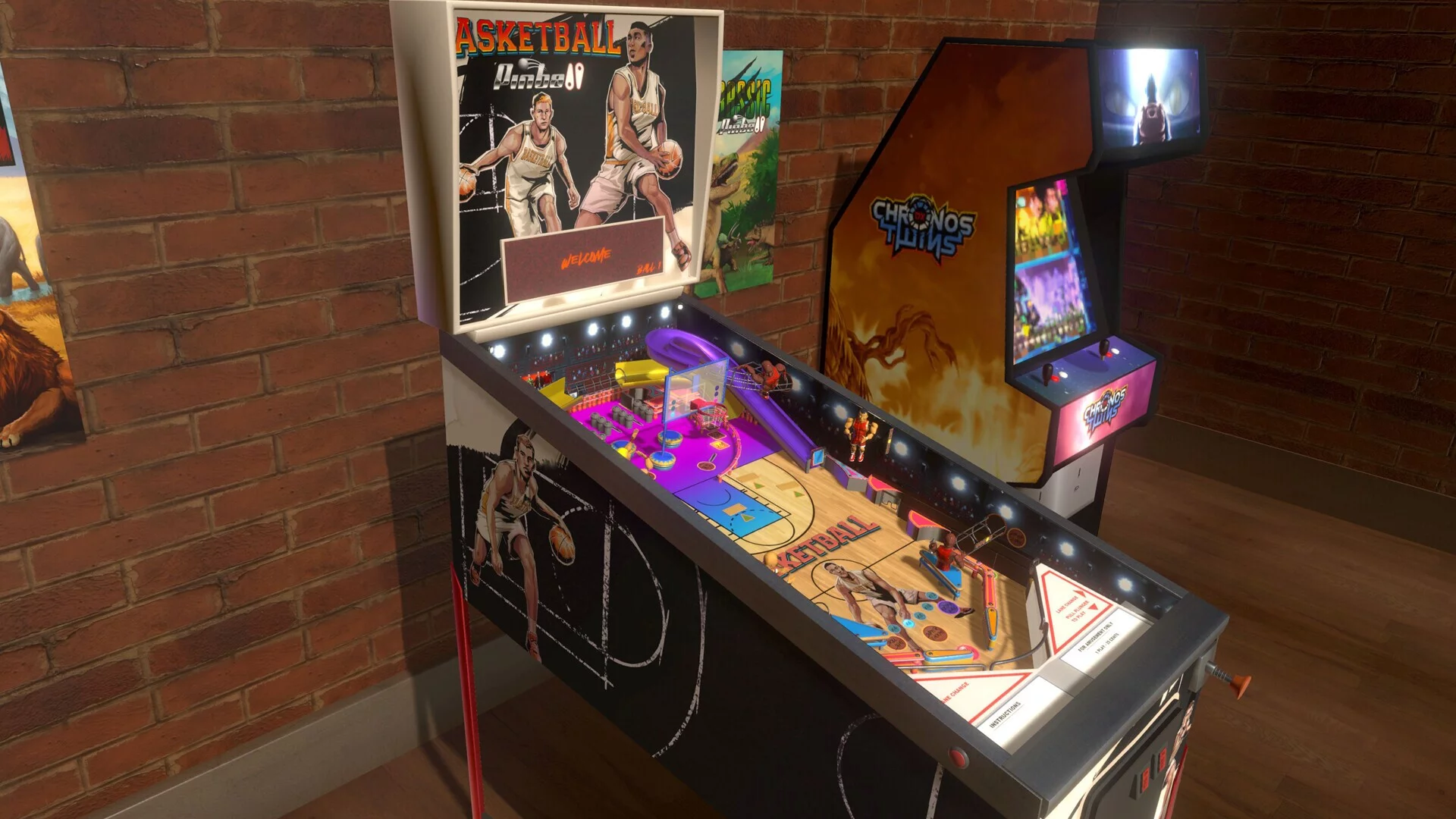 Изображение игры: Basketball Pinball
