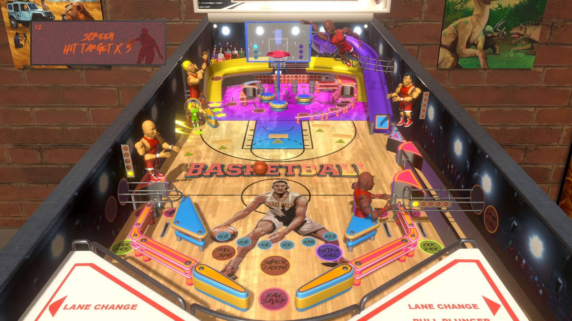 Изображение игры: Basketball Pinball