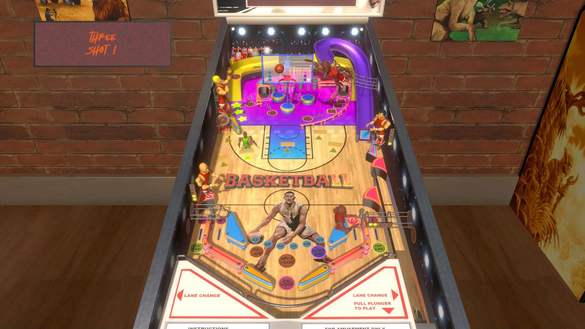 Изображение игры: Basketball Pinball