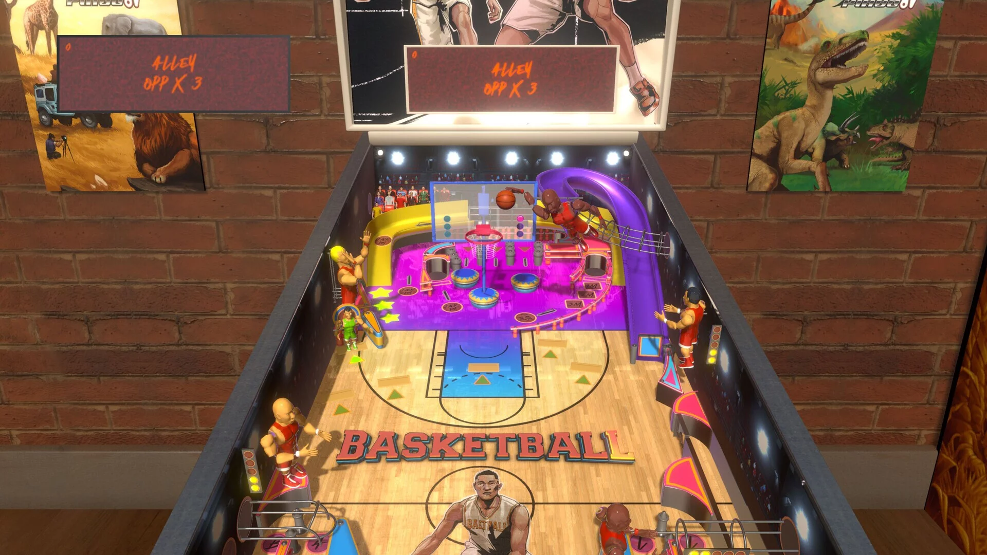 Изображение игры: Basketball Pinball