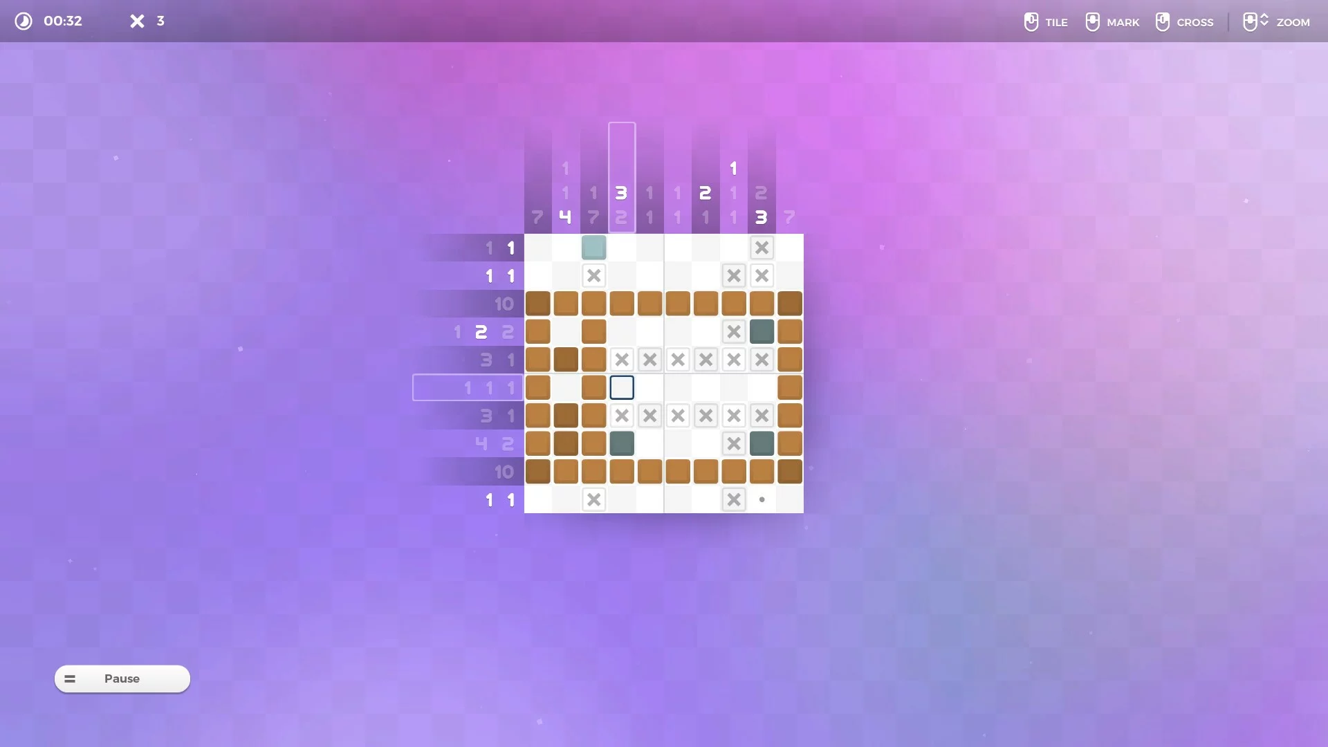 Изображение игры: Pixross