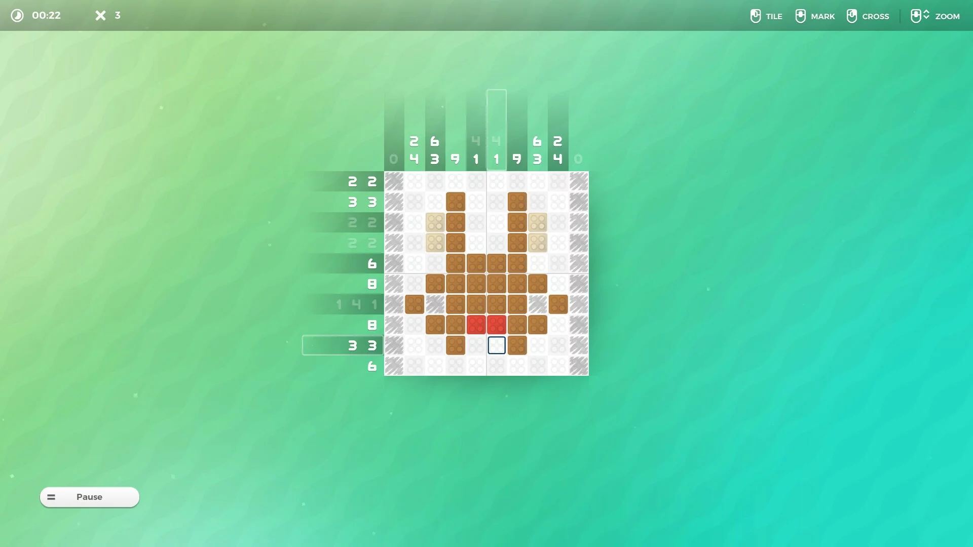 Изображение игры: Pixross