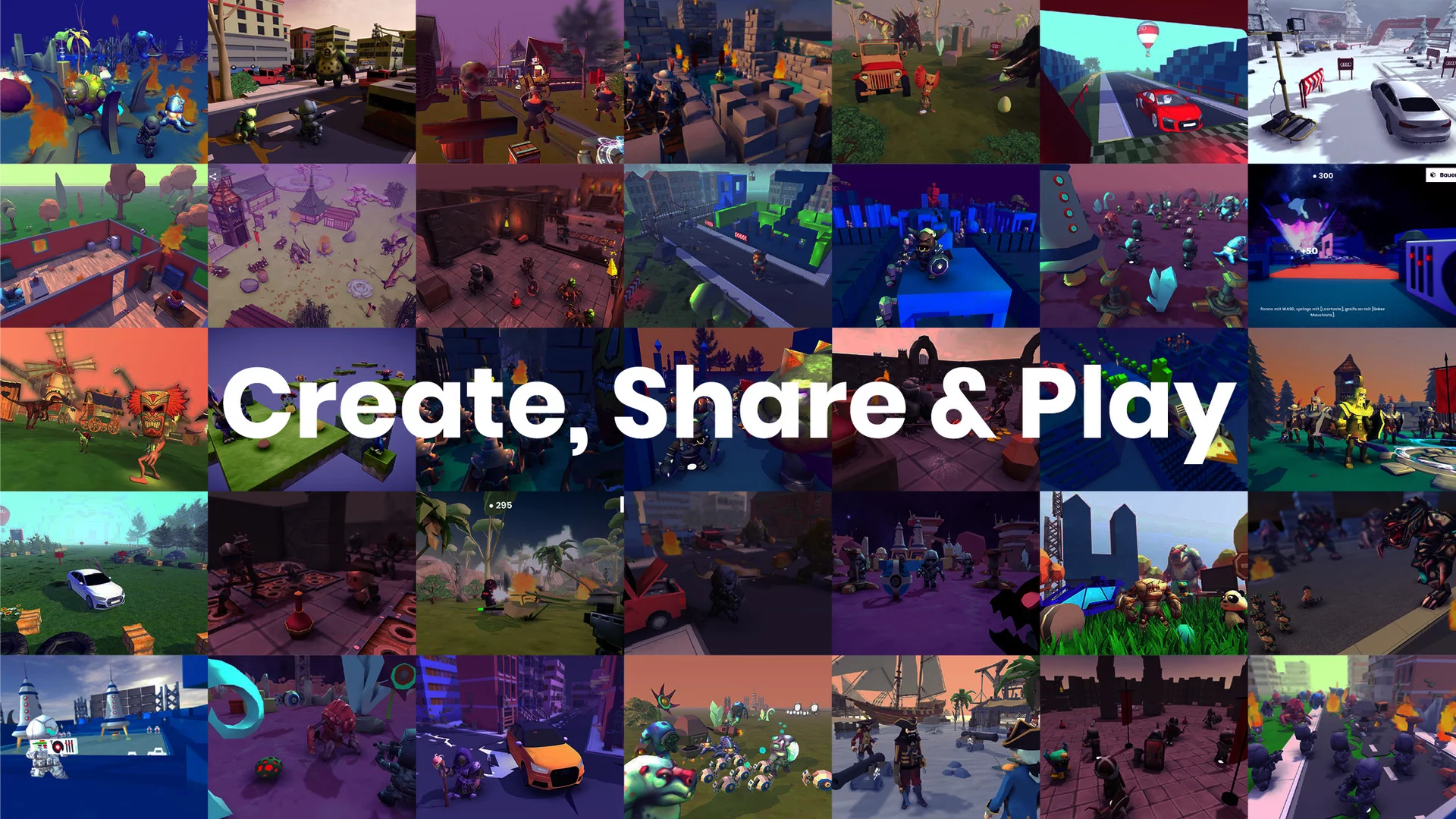 Изображение игры: Struckd - 3D Game Creator