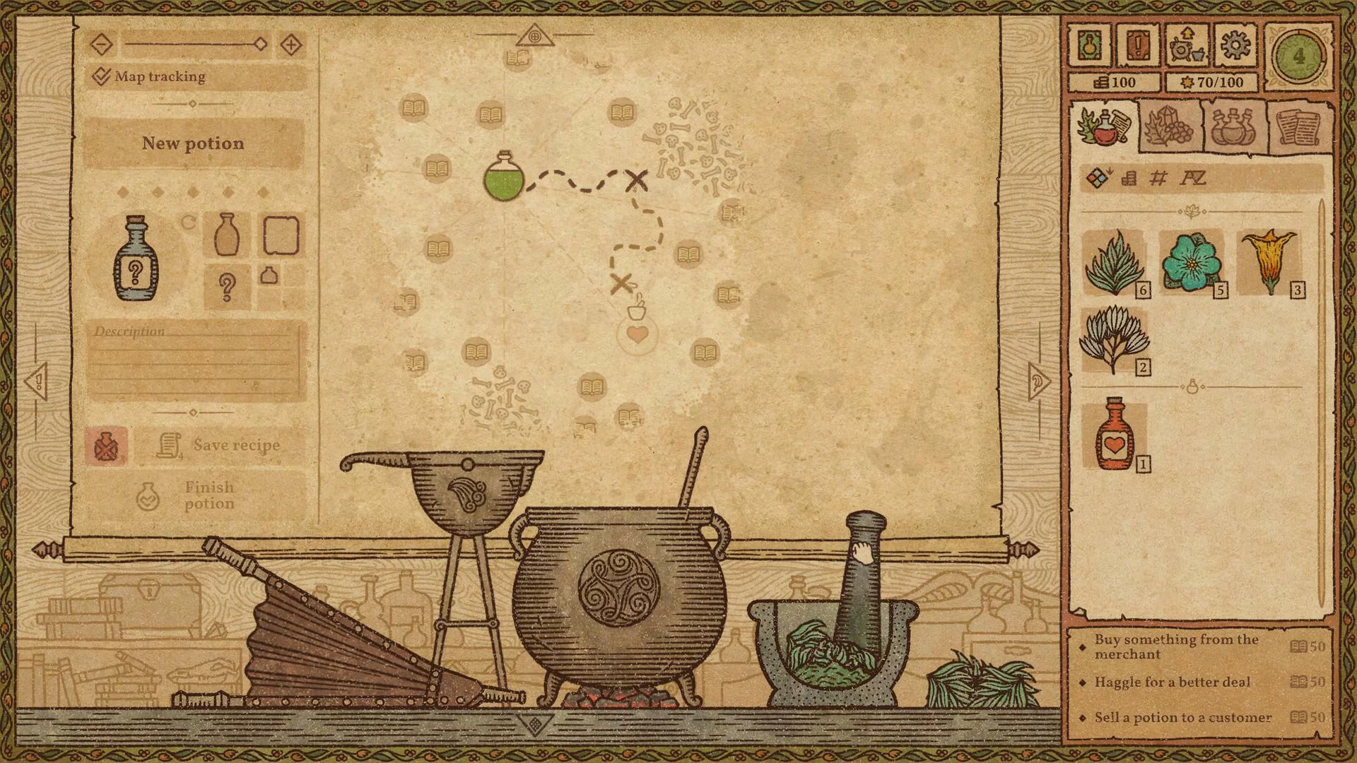 Изображение игры: Potion Craft: Alchemist Simulator Demo