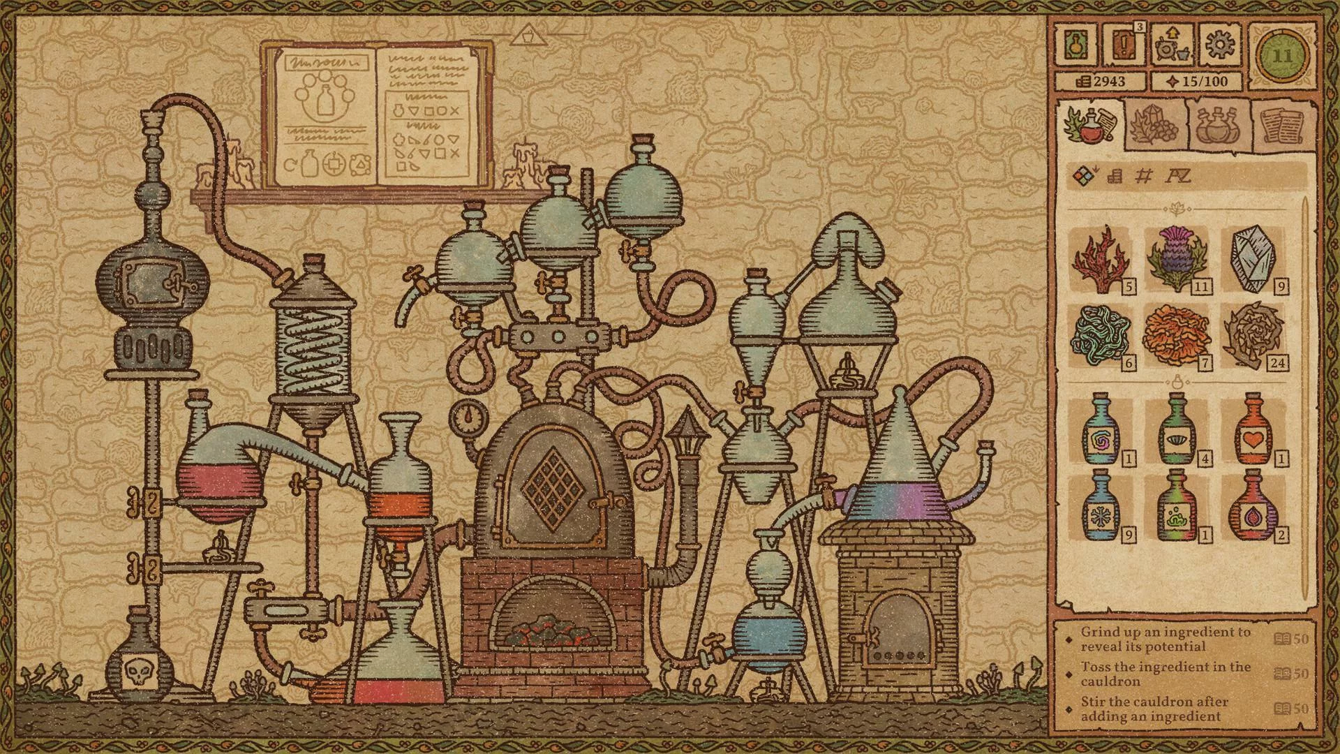 Изображение игры: Potion Craft: Alchemist Simulator Demo