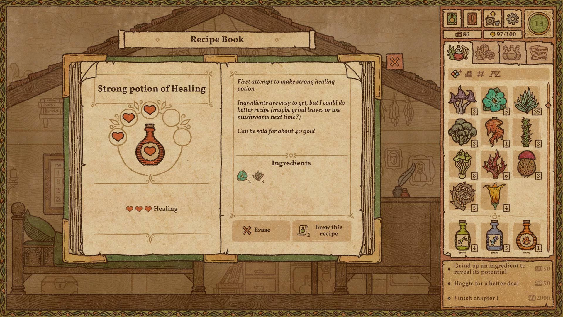 Изображение игры: Potion Craft: Alchemist Simulator Demo