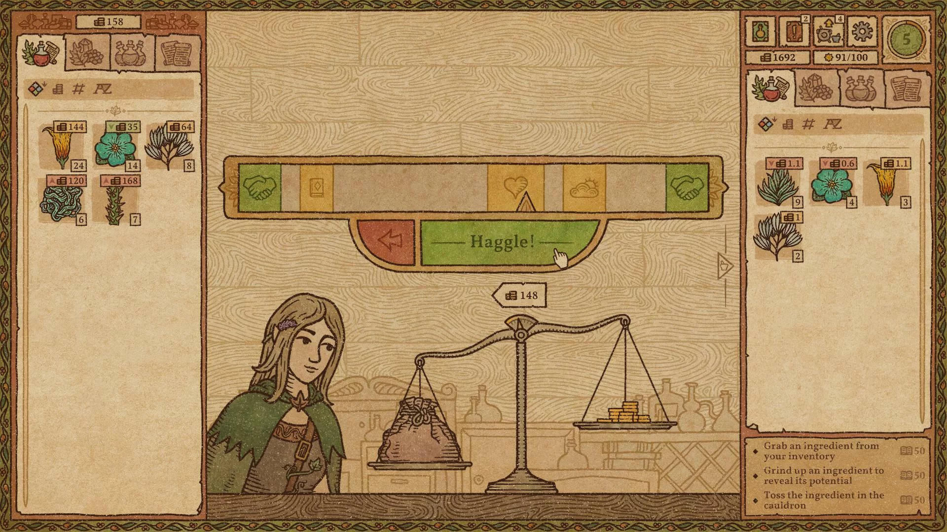Изображение игры: Potion Craft: Alchemist Simulator Demo