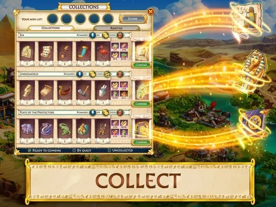 Изображение игры: Jewels of Egypt: Match 3 Games
