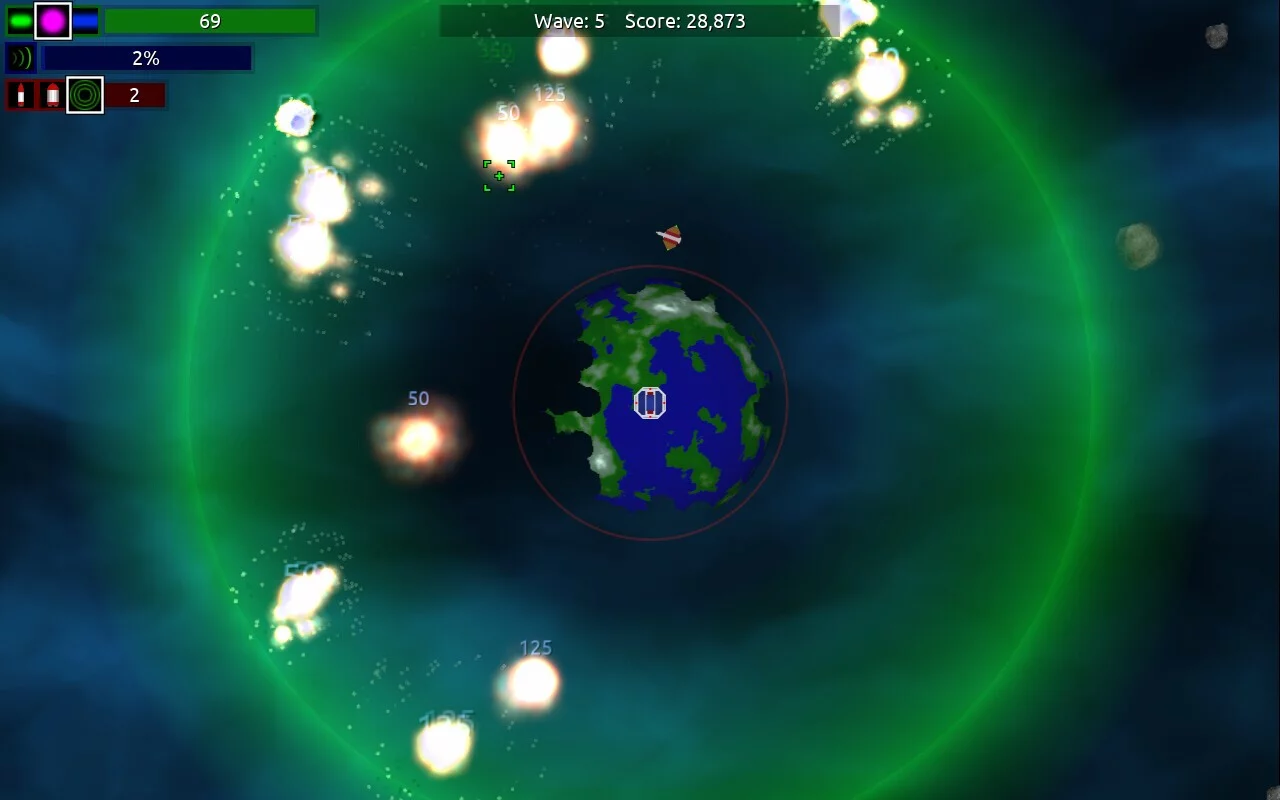 Изображение игры: Guardian: Planet Defense