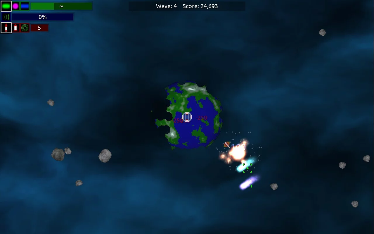 Изображение игры: Guardian: Planet Defense