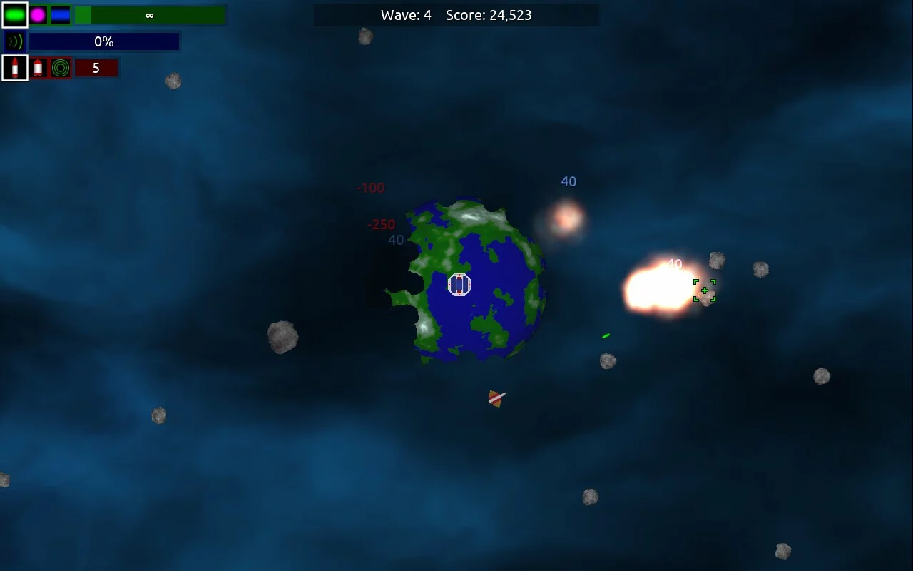 Изображение игры: Guardian: Planet Defense