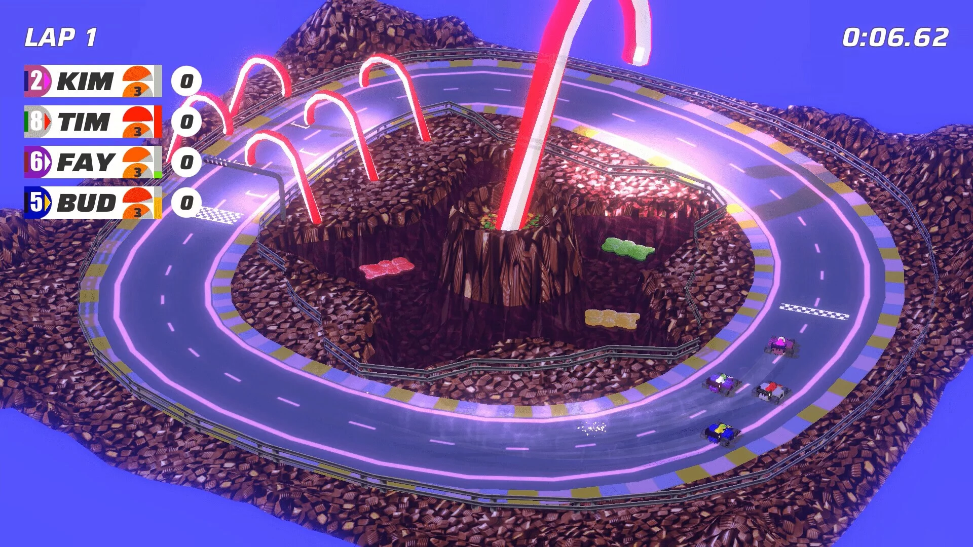 Изображение игры: Crashy Laps