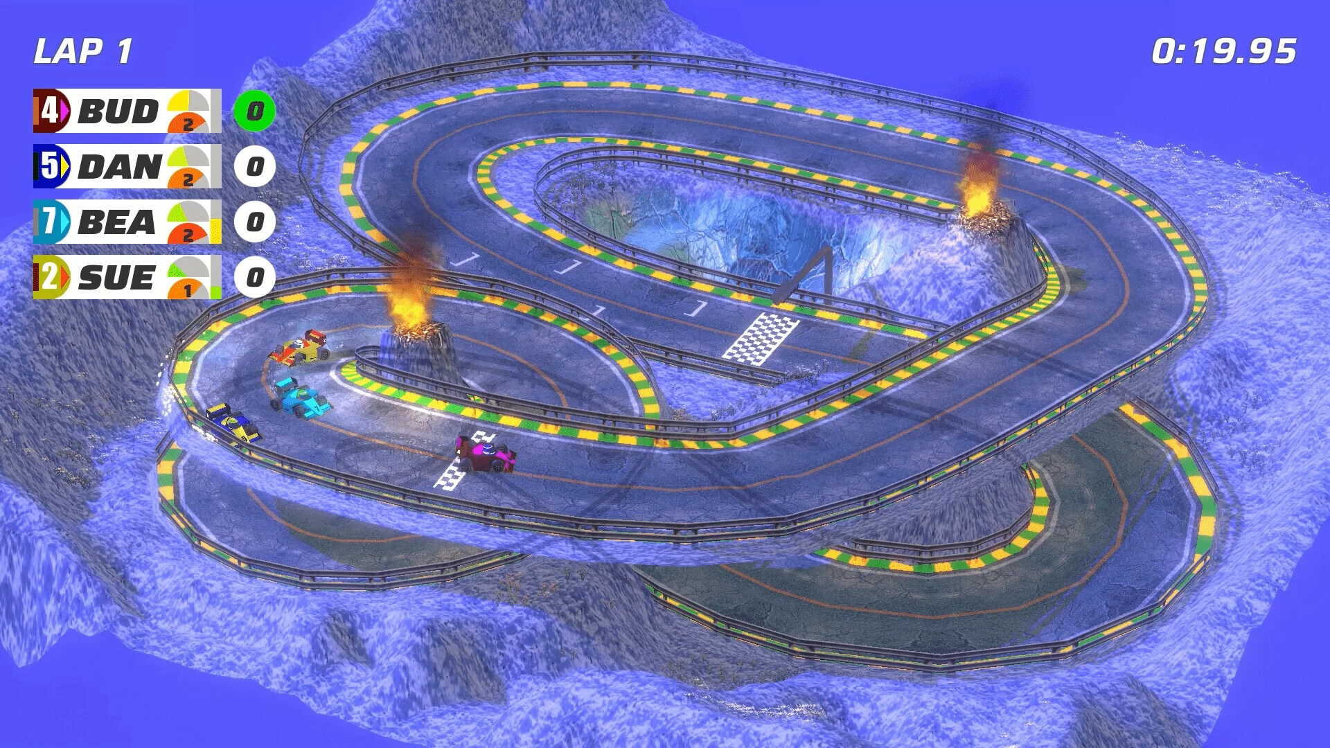 Изображение игры: Crashy Laps
