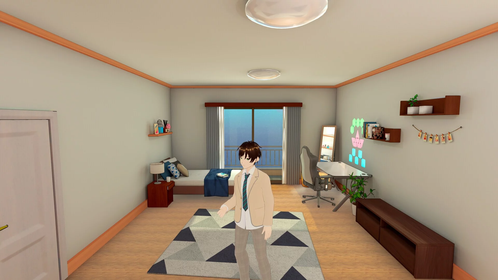 Изображение игры: Play minigames with Reiko