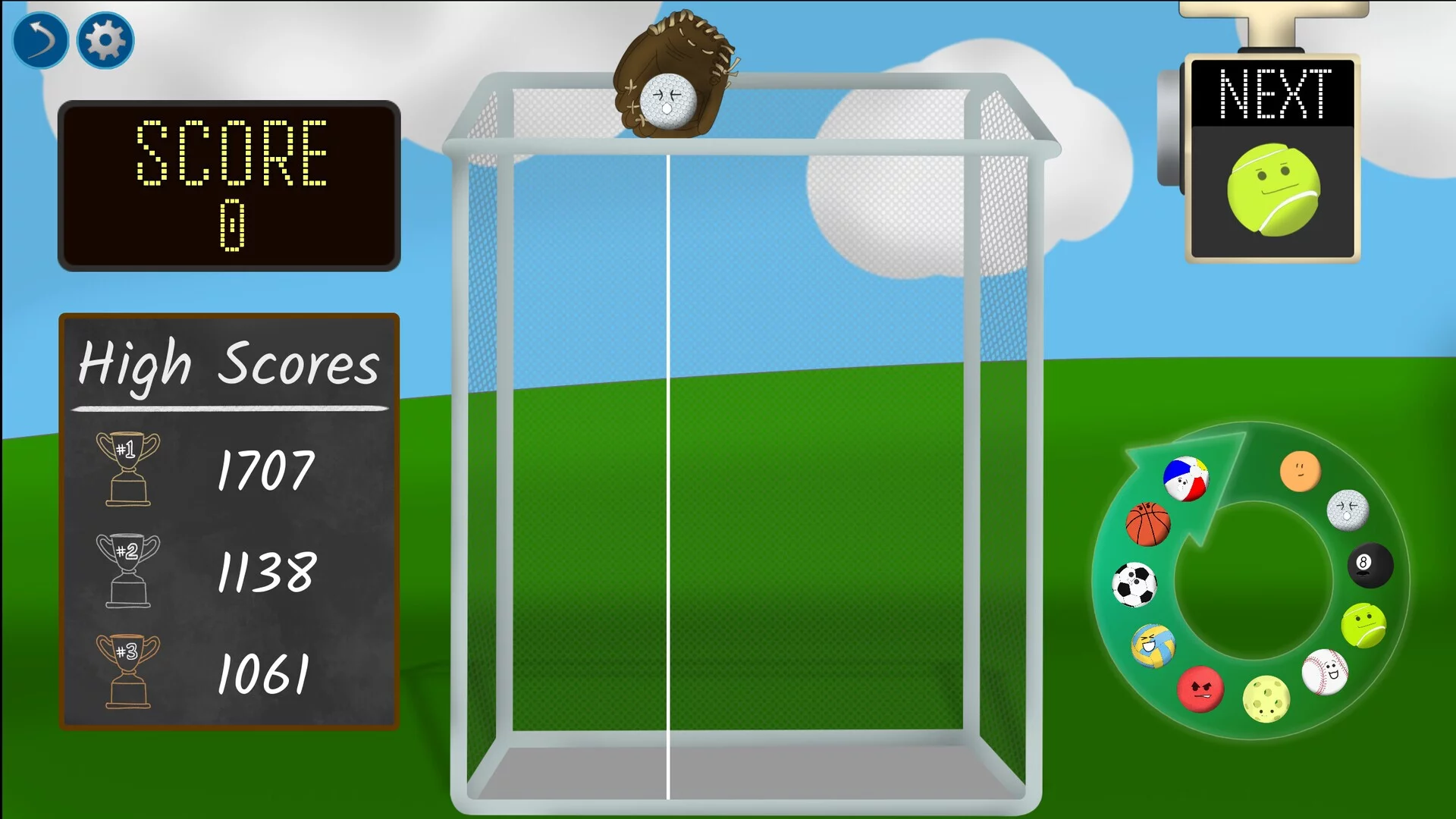 Изображение игры: Bubble Ball!