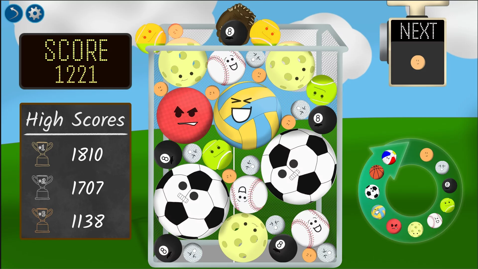 Изображение игры: Bubble Ball!